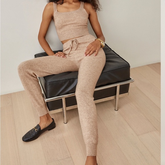 NWT Reformation Cashmere Set